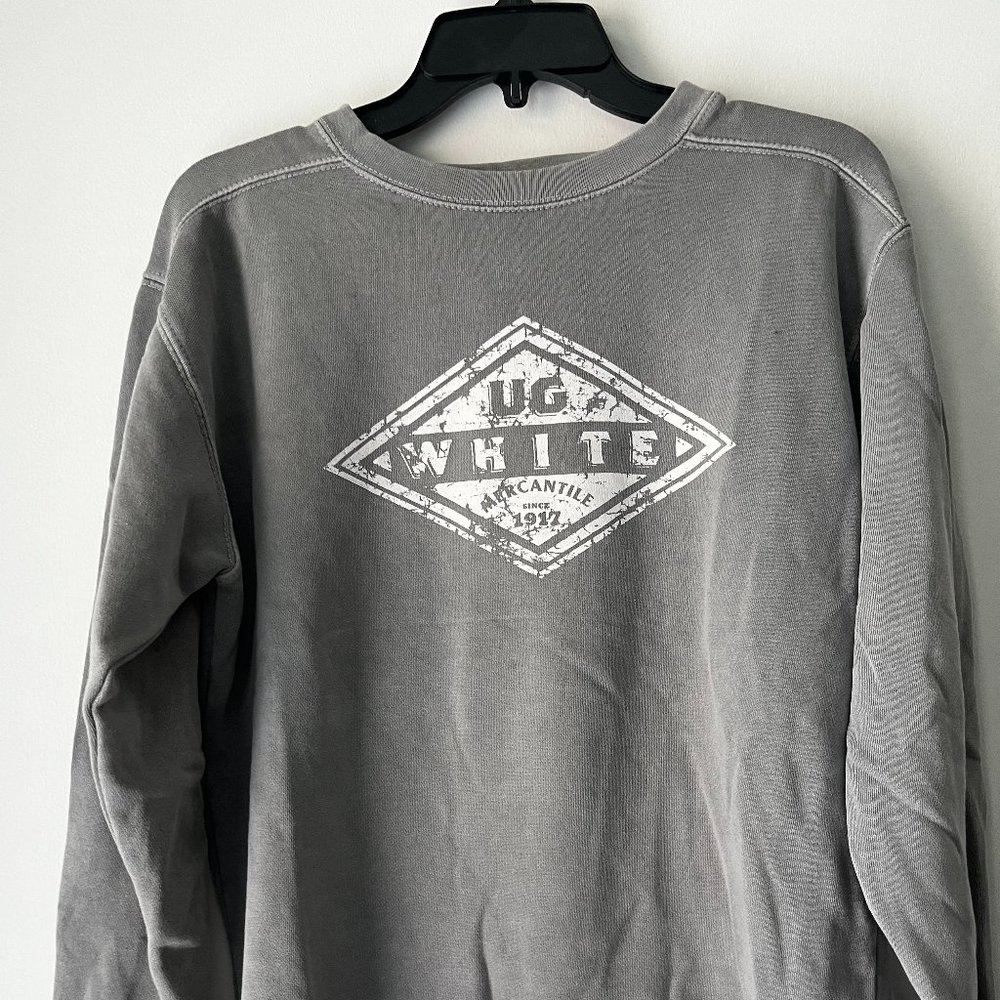 UG White Grey Sweat Shirt